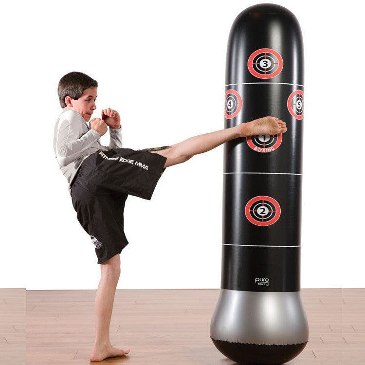 Inflatable Stand-Up Punching Bag for Stress Relief