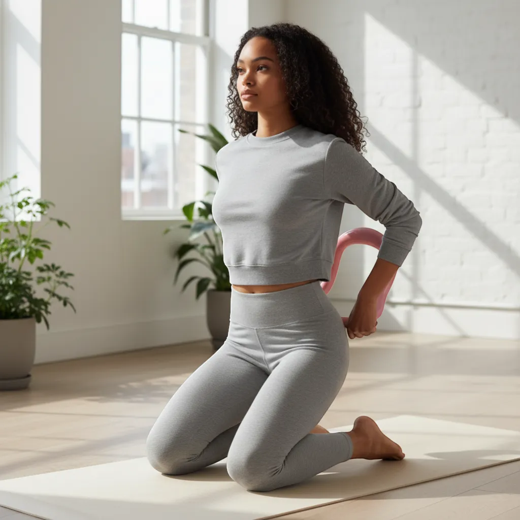 Aura-Flex Ergonomic Yoga Ring & Shoulder Opener | Yolo-Fitness-YOLO Fitness