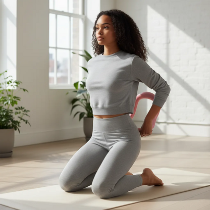 Aura-Flex Ergonomic Yoga Ring & Shoulder Opener | Yolo-Fitness-YOLO Fitness