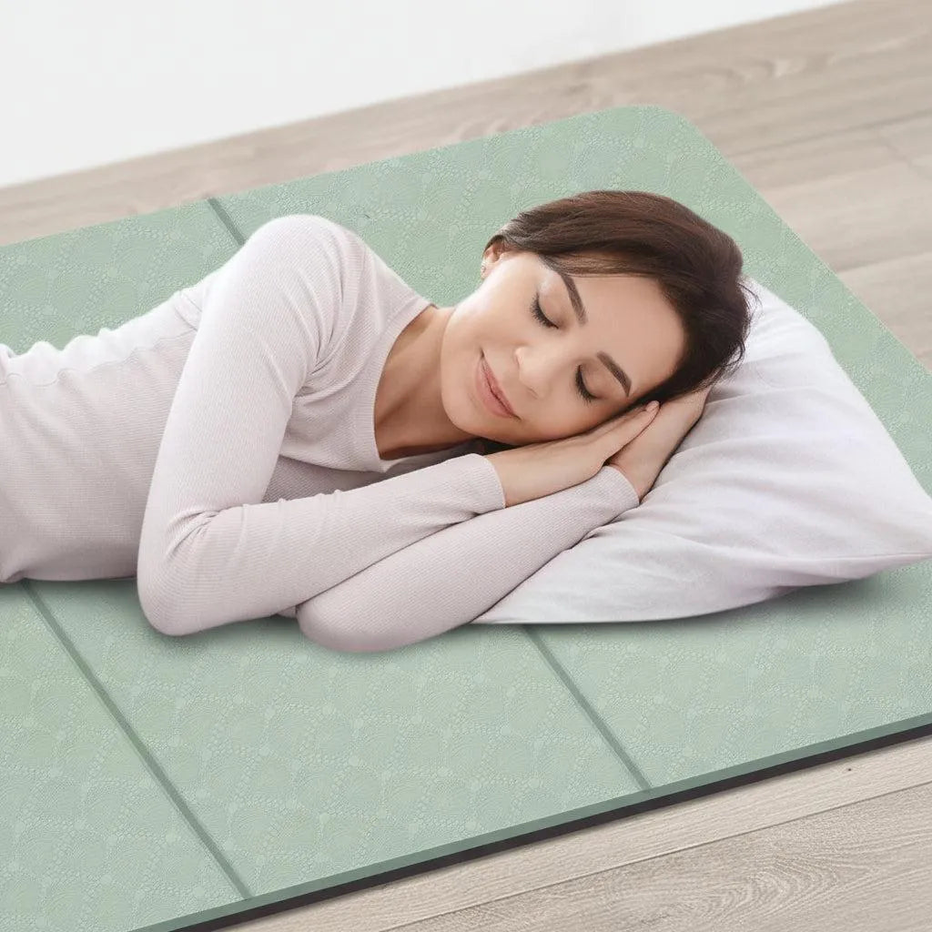 Aura-Flow TPE Folding Yoga & Relaxation Mat | Yolo-Fitness-YOLO Fitness