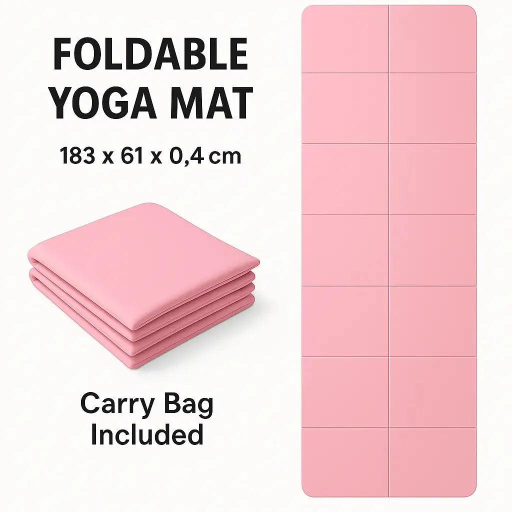 Aura-Flow TPE Folding Yoga & Relaxation Mat | Yolo-Fitness-YOLO Fitness
