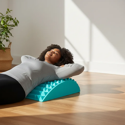Aura-Relief Lumbar Support & Acupressure Stretch Mat | Yolo-Fitness-YOLO Fitness
