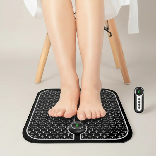 Aura-Relief Wireless Dual-Channel Acupressure Foot Massager | Yolo-Fitness-YOLO Fitness