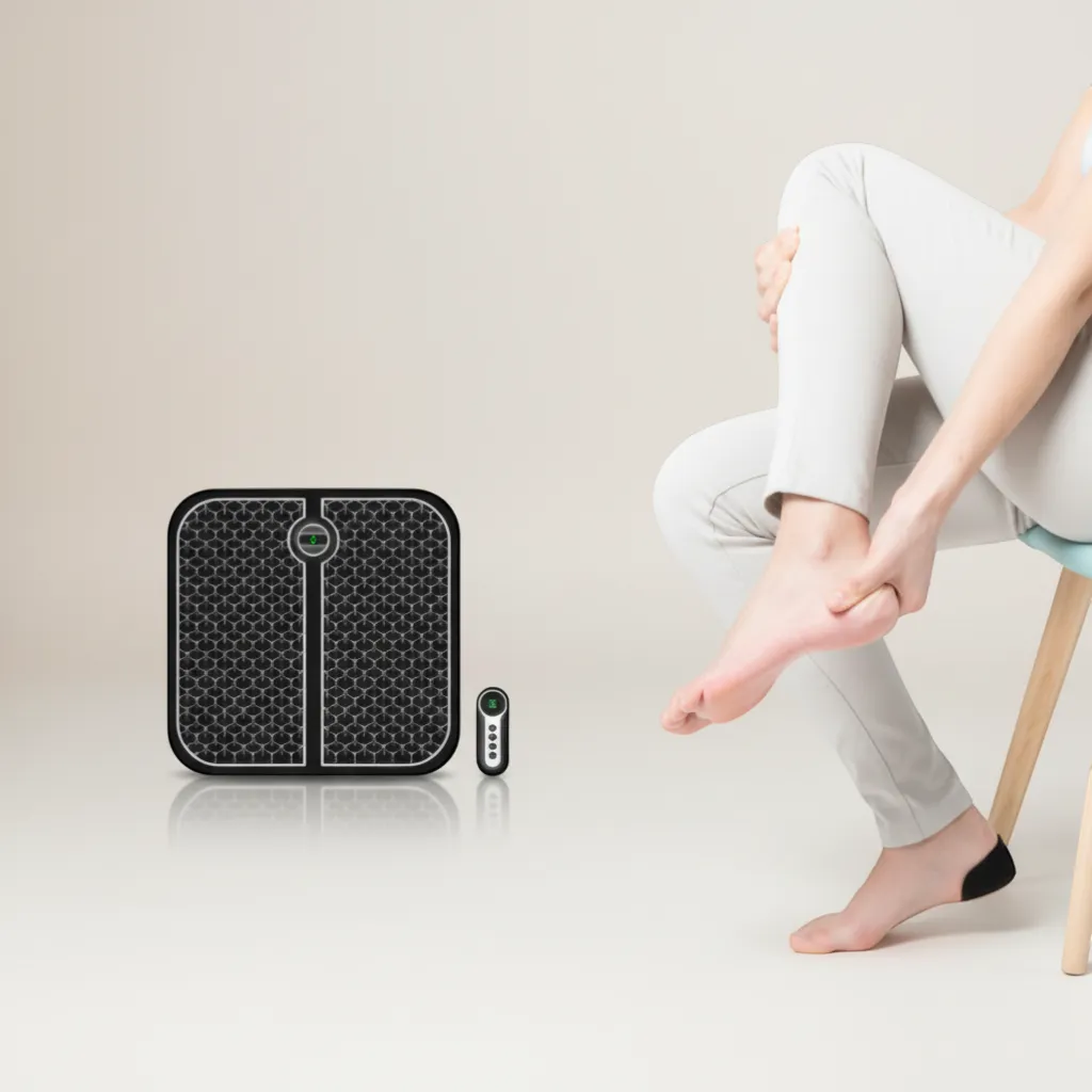 Aura-Relief Wireless Dual-Channel Acupressure Foot Massager | Yolo-Fitness-YOLO Fitness