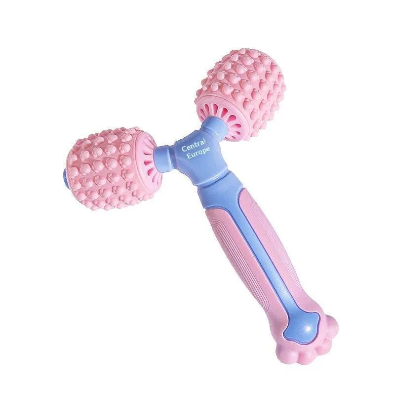 Aura-Relief Y-Shaped Silicone Muscle Massage Stick | Yolo-Fitness-YOLO Fitness