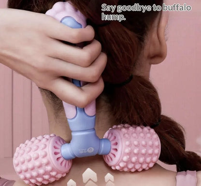 Aura-Relief Y-Shaped Silicone Muscle Massage Stick | Yolo-Fitness-YOLO Fitness