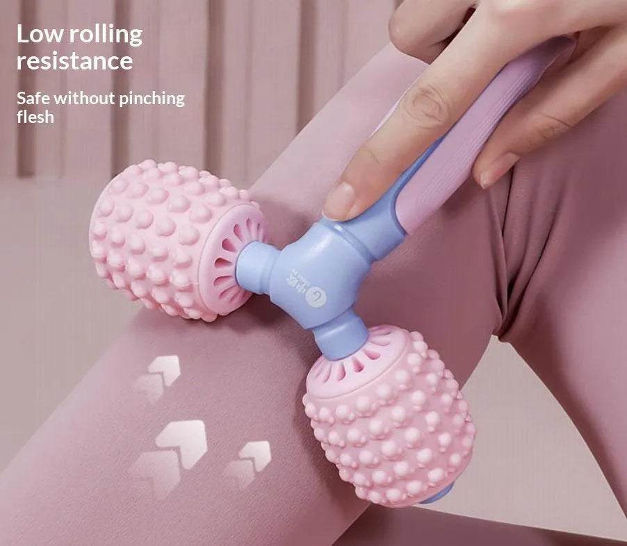 Aura-Relief Y-Shaped Silicone Muscle Massage Stick | Yolo-Fitness-YOLO Fitness
