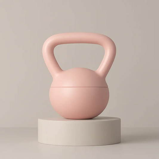 Aura-Soft Ergonomic PVC Kettlebell (2kg–12kg) | Yolo-Fitness-YOLO Fitness