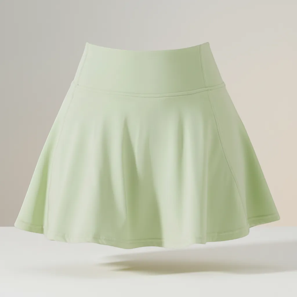 Aura-Swift 2-in-1 Breathable Mini Yoga Skirt | Yolo-Fitness-YOLO Fitness