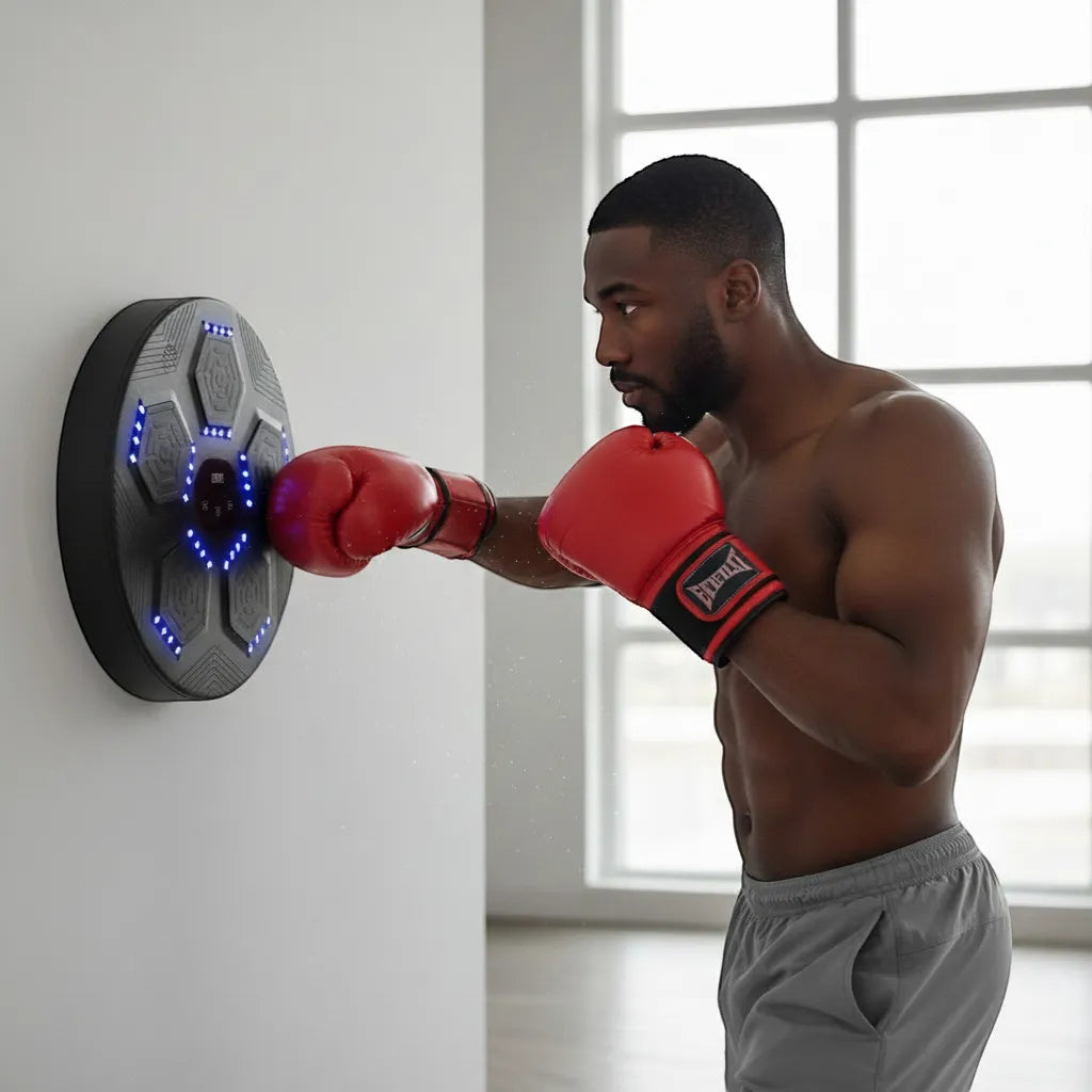 Beat Smart Bluetooth Music Boxing Machine with RGB Rhythm Lights | Yolo-Fitness-YOLO Fitness