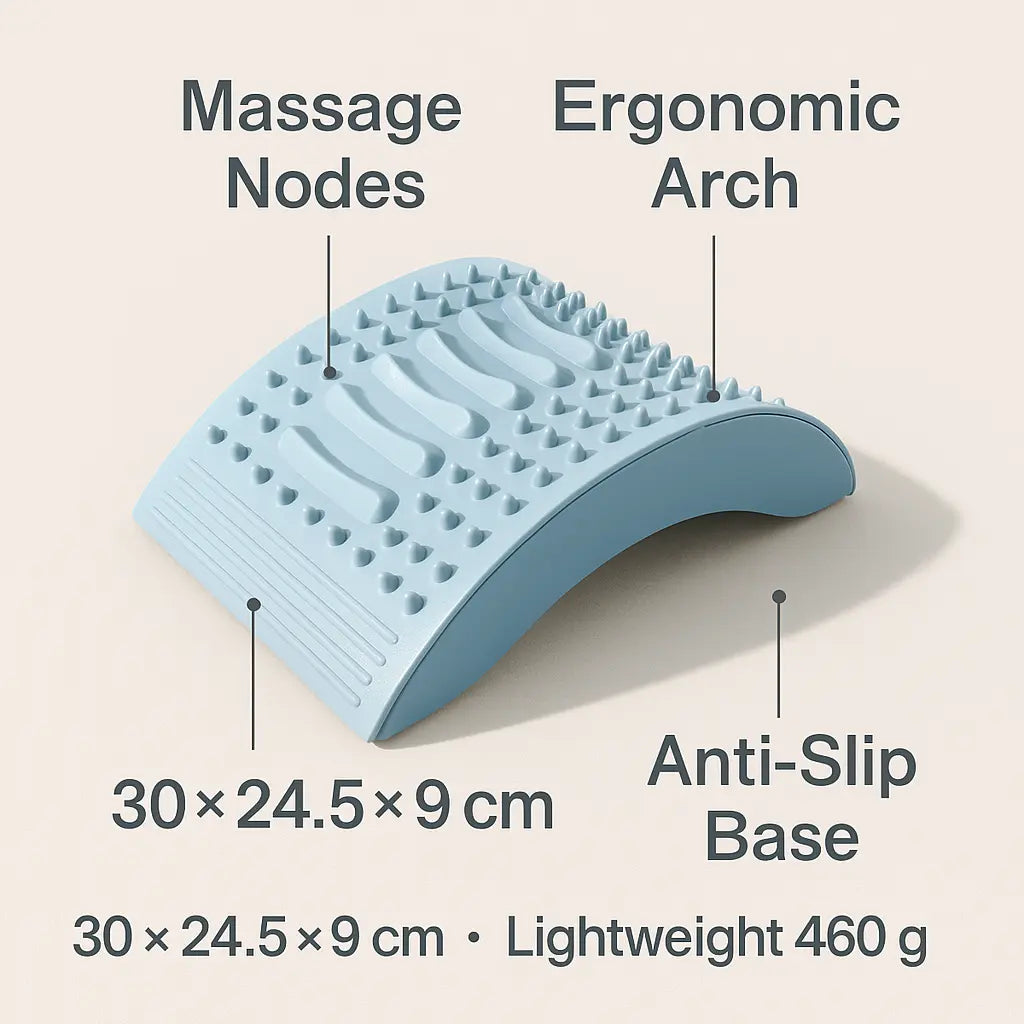 New Lumbar Support Massaging Stretch Yoga Mat My Store