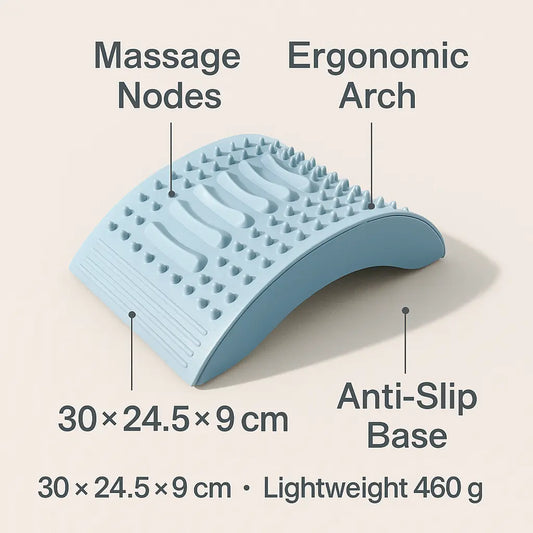 New Lumbar Support Massaging Stretch Yoga Mat My Store