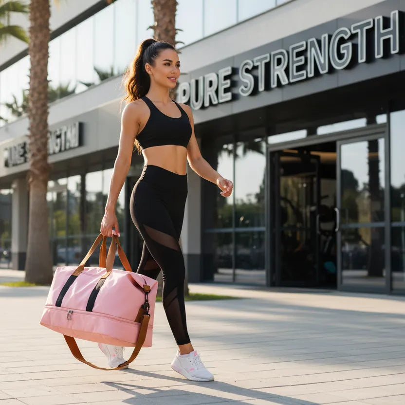 Elite Aura Large Capacity Yoga & Fitness Duffel | Yolo-Fitness-Fitness-YOLO Fitness