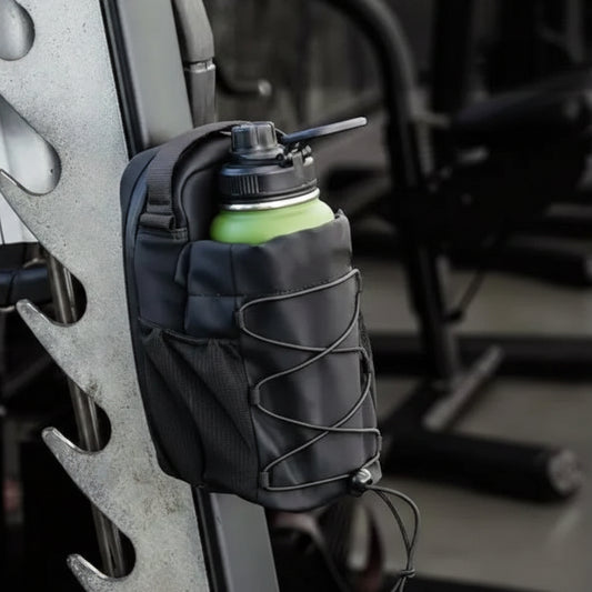 Elite Magnetic Gym Bottle Carrier & Essentials Bag | Yolo-Fitness-Fitness-YOLO Fitness