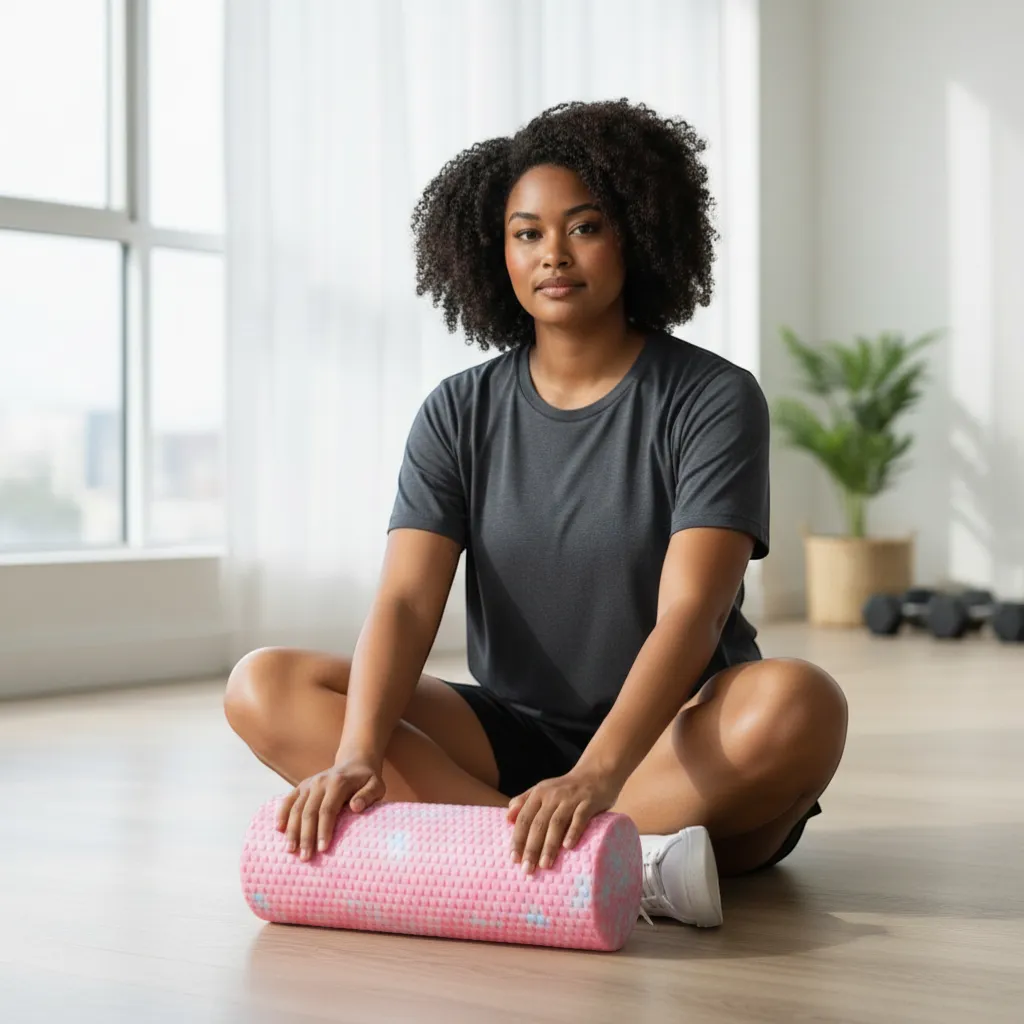 Iridescent High-Density Yoga Foam Roller | Yolo-Fitness-YOLO Fitness