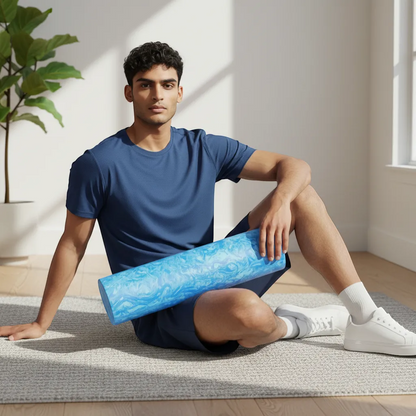 Iridescent High-Density Yoga Foam Roller | Yolo-Fitness-YOLO Fitness