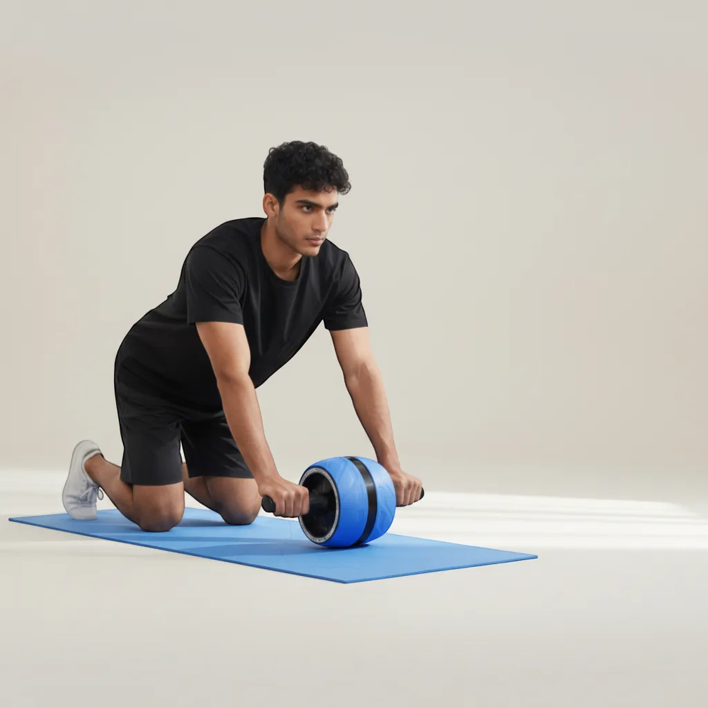 Iron-Core 2026 Automatic Rebound Ab Wheel (Mute) | Yolo-Fitness-YOLO Fitness