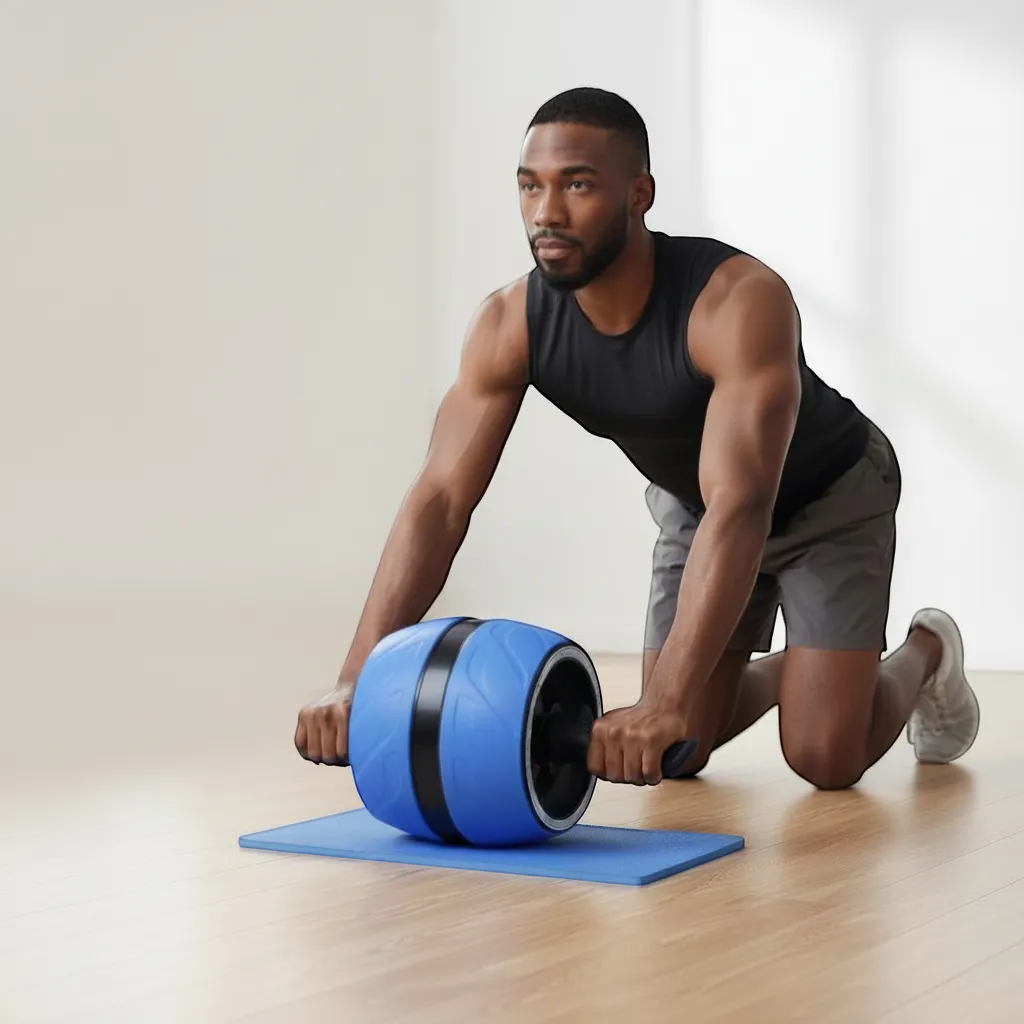 Iron-Core 2026 Automatic Rebound Ab Wheel (Mute) | Yolo-Fitness-YOLO Fitness