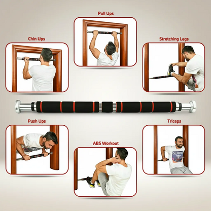 Iron-Grip Adjustable Doorway Pull-Up Bar | Yolo-Fitness-YOLO Fitness