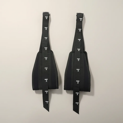 Iron-Grip Heavy-Duty Hanging Ab Straps (Pair) | Yolo-Fitness-YOLO Fitness