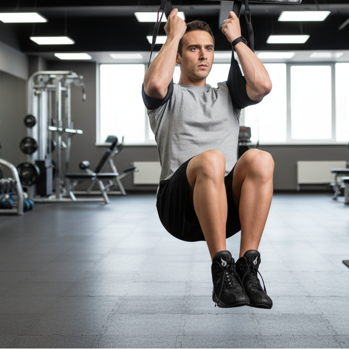 Iron-Grip Heavy-Duty Hanging Ab Straps (Pair) | YOLO-FITNESS