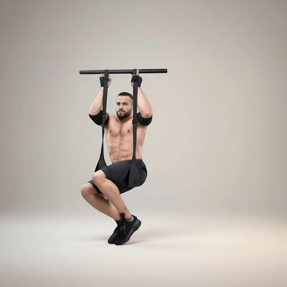 Iron-Grip Heavy-Duty Hanging Ab Straps (Pair) | Yolo-Fitness-YOLO Fitness