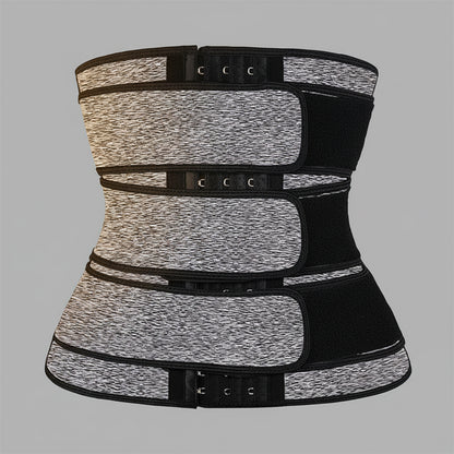 Neoprene Core-Sculpt Triple-Breasted Waist Trainer | Yolo-Fitness-Fitness-YOLO Fitness