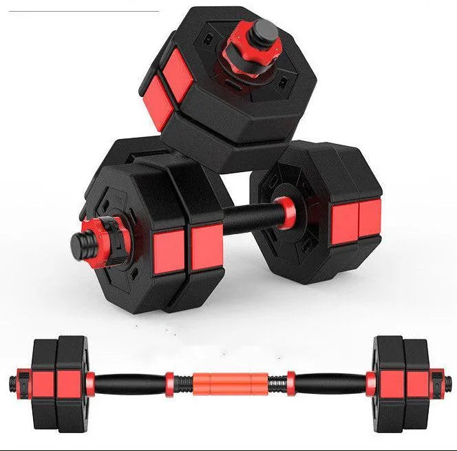 Octagonal Adjustable Dumbbell & Barbell Set (10kg-40kg) | Yolo-Fitness-Fitness-YOLO Fitness