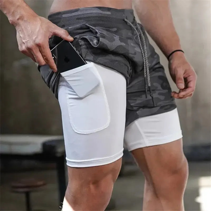 Performance 2-in-1 Double-Deck Training Shorts | Yolo-Fitness-Fitness-YOLO Fitness