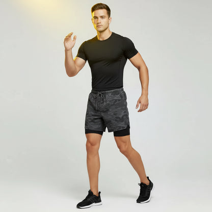 Performance 2-in-1 Double-Deck Training Shorts | Yolo-Fitness-Fitness-YOLO Fitness