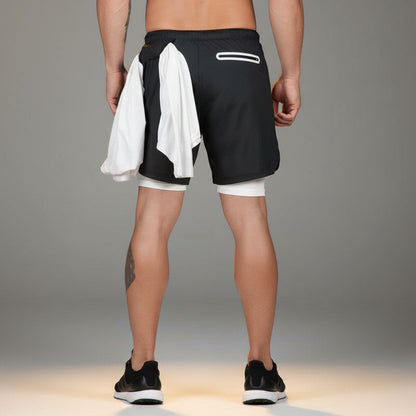 Performance 2-in-1 Double-Deck Training Shorts | Yolo-Fitness-Fitness-YOLO Fitness