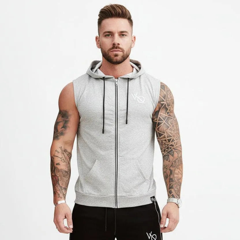 Performance Pro Sleeveless Zip-Up Gym Hoodie | Yolo-Fitness-Fitness-YOLO Fitness