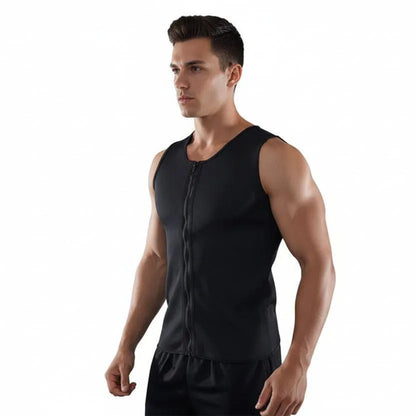 Performance Thermal Zip-Up Sauna Sweat Vest | Yolo-Fitness-Fitness-YOLO Fitness