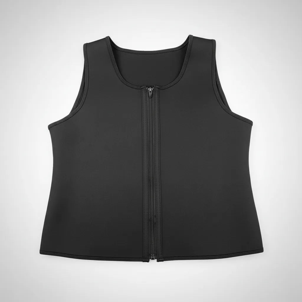 Performance Thermal Zip-Up Sauna Sweat Vest | Yolo-Fitness-Fitness-YOLO Fitness