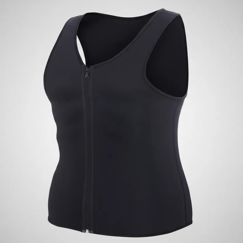 Performance Thermal Zip-Up Sauna Sweat Vest | Yolo-Fitness-Fitness-YOLO Fitness