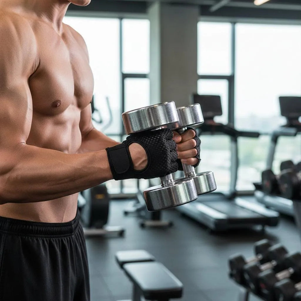 Pro-Grip Half-Finger Breathable Fitness Gloves | Yolo-Fitness-Fitness-YOLO Fitness