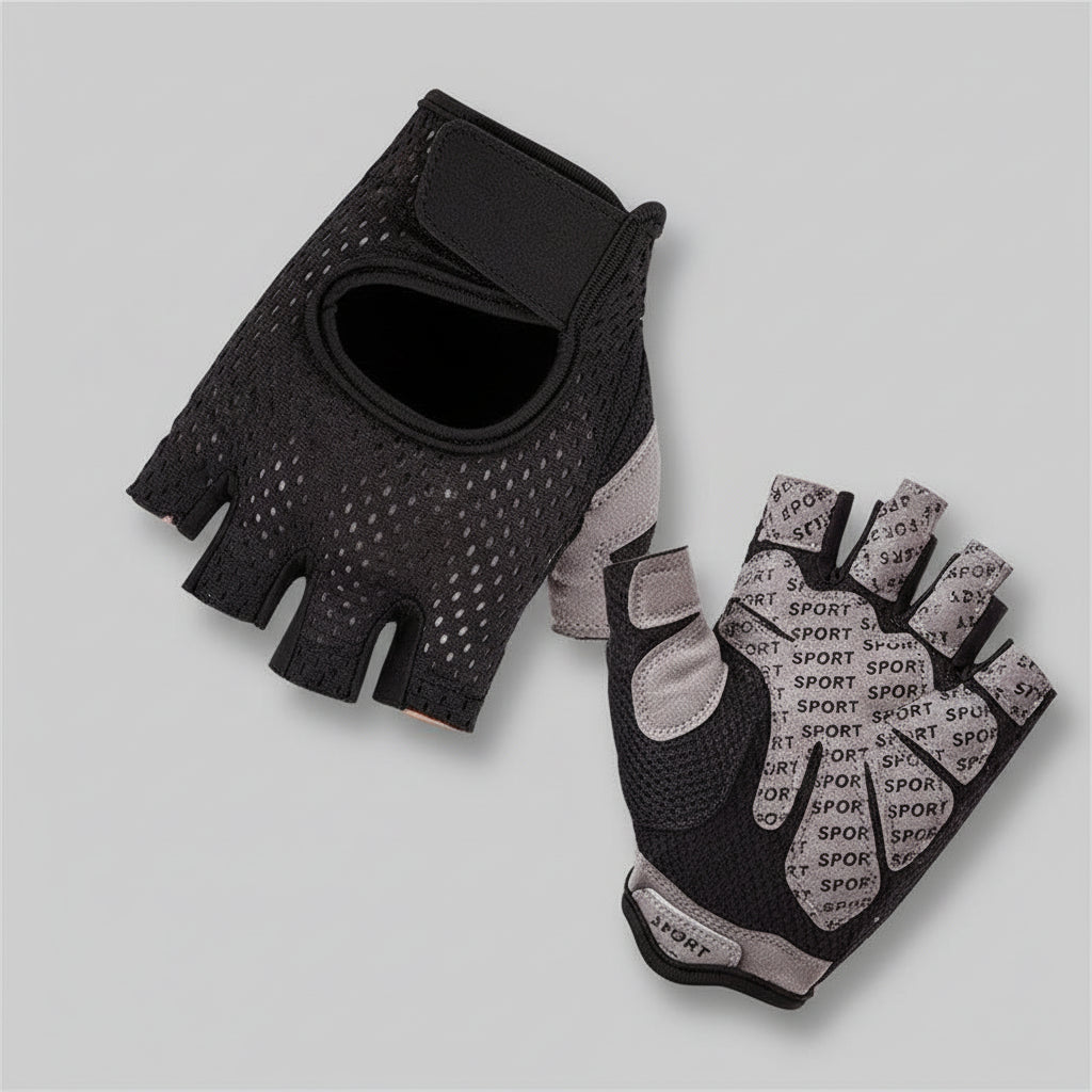 Pro-Grip Half-Finger Breathable Fitness Gloves | Yolo-Fitness-Fitness-YOLO Fitness