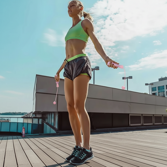 Pro-Series Dual-Mode Smart Weighted Jump Rope | YOLO-FITNESS