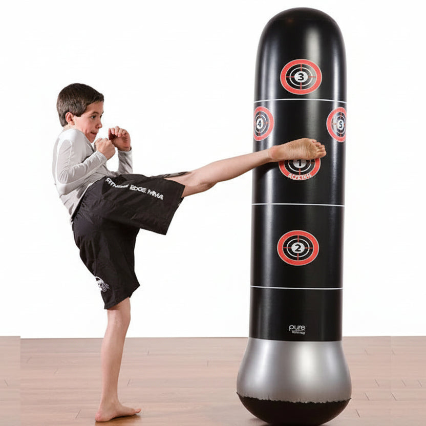 Shadow-Strike 1.6m Inflatable Precision Boxing Pillar | Yolo-Fitness-YOLO Fitness