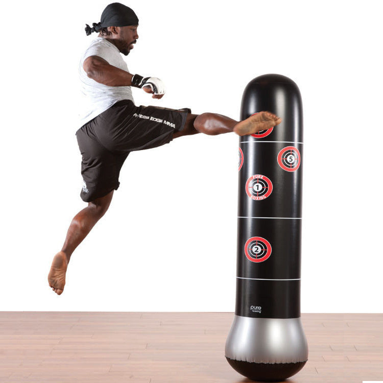 Inflatable Stand-Up Punching Bag for Stress Relief