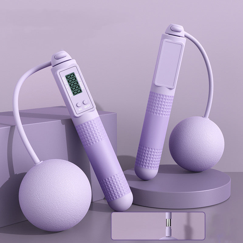 Smart Weighted Jump Rope with Electronic Counter