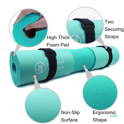 Barbell Pad Set with Ankle Strap for Hip Thrusts My Store